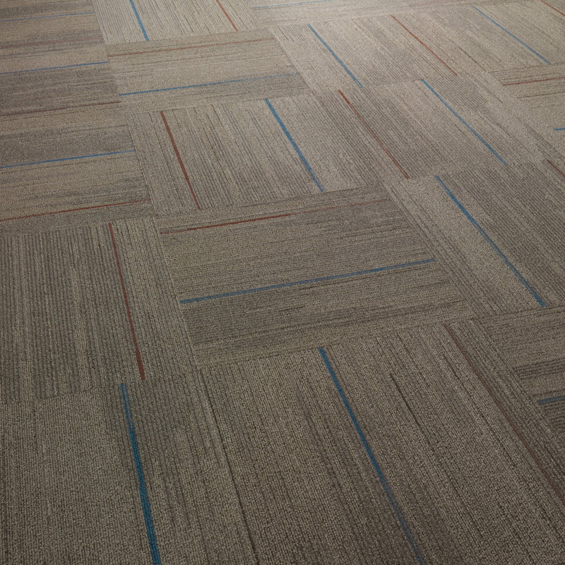 Carreau de tapis ou de colle multi-niveaux Milton 24 po x 24 po, Jours de gloire
