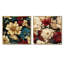 Vannatta - Ensemble de salon mural floral 2 pièces-102581947-102581945