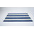 Viceme Striped Flatweave Area Rug in Blue-55161775