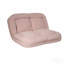 Canapé-lit double convertible pliable, rose