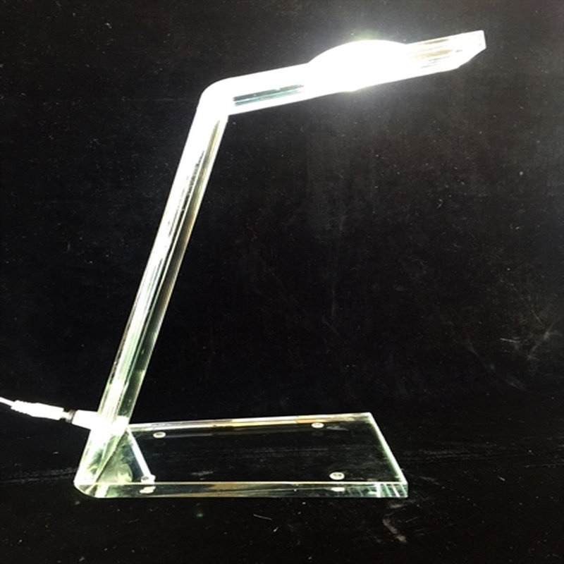 Woodmore Glass Desk Lamp