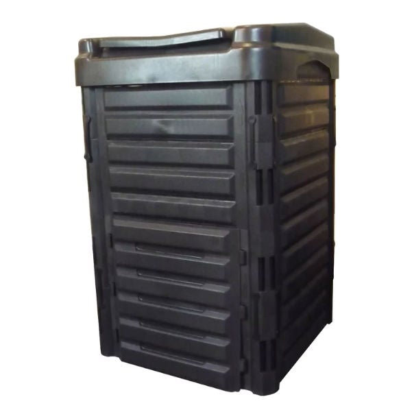 89 Gallon Black Recycled Plastic Outdoor Composter