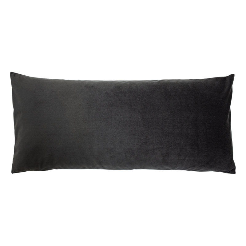 Floral Rectangular Throw Cushion, Mink