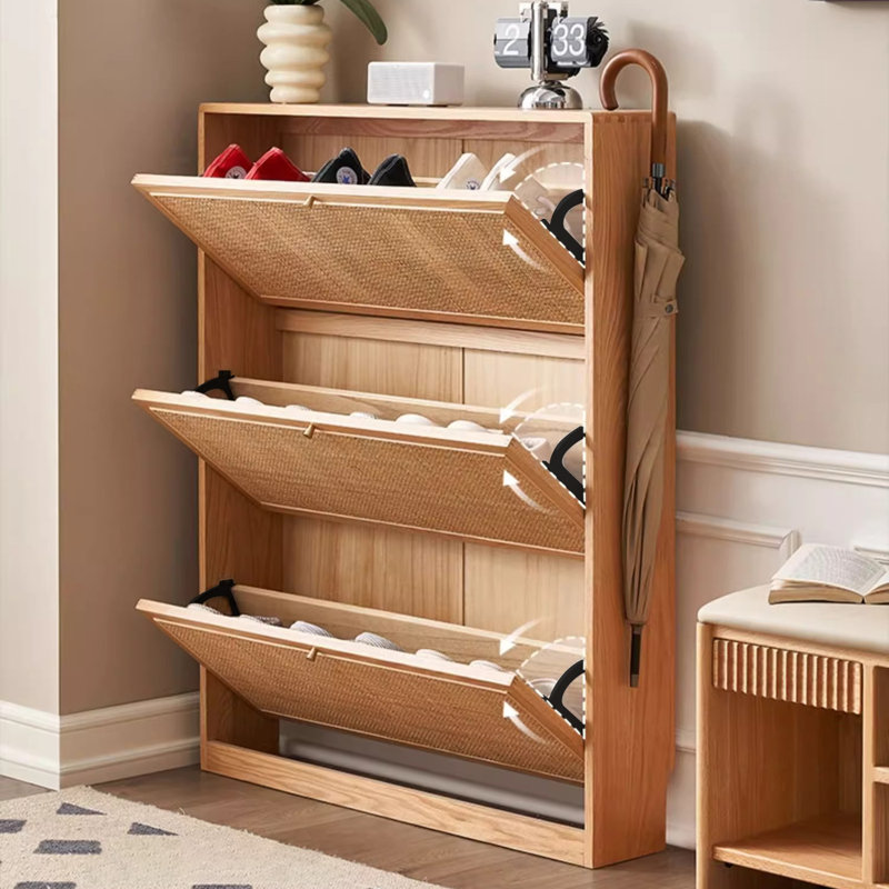 9 paires de rangement pour chaussures, Brun
