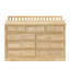 Commode à langer 55 tiroirs 100% bois massif 55,1 po