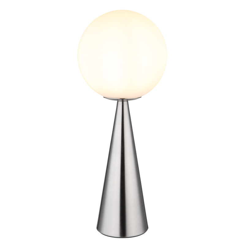 Azon Metal Table Lamp, Silver