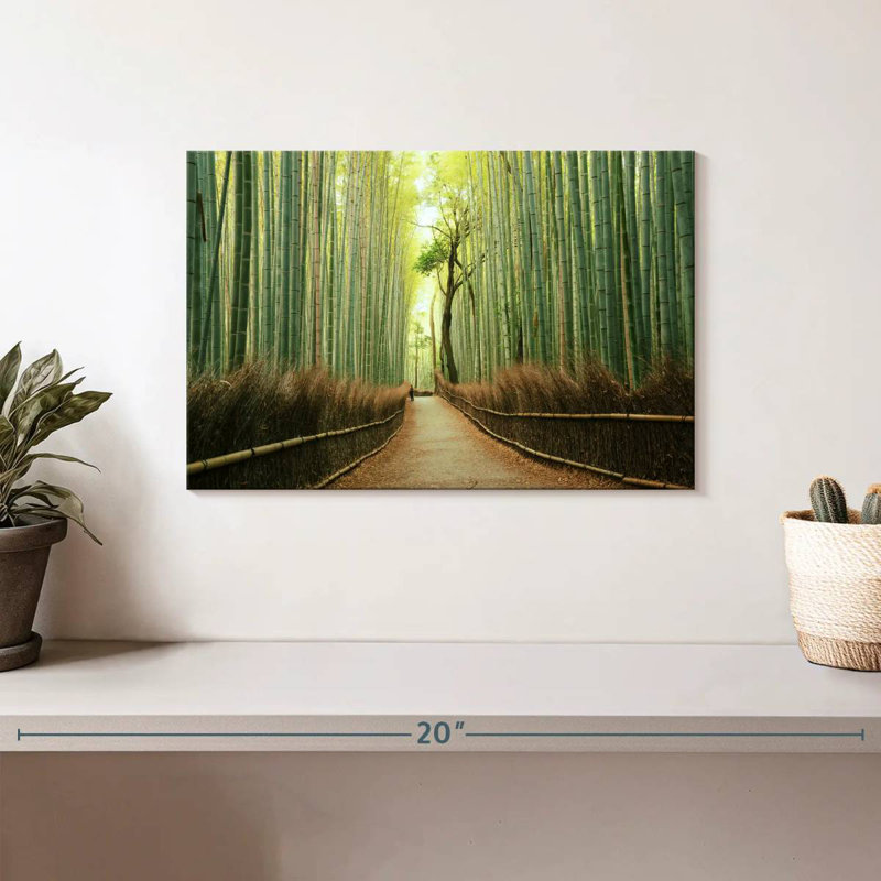 Alvord Arashiyama Bamboo Lane, H 8 po x l 12 po