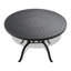 Ensemble de 5 meubles de patio en fonte d'aluminium avec coussins bruns-996783608