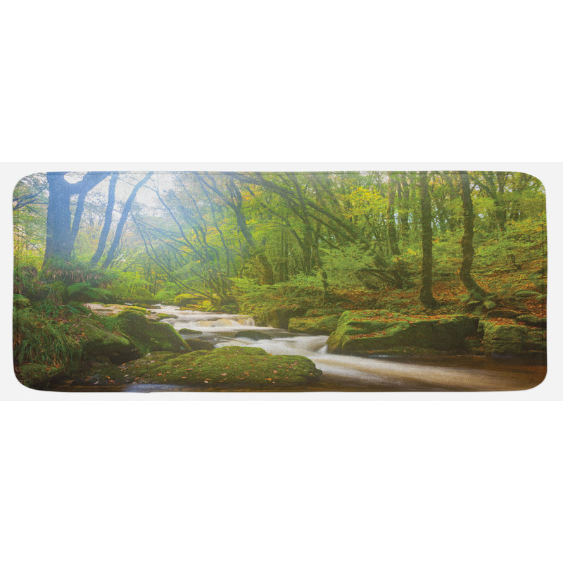 Tapis de cuisine à bois