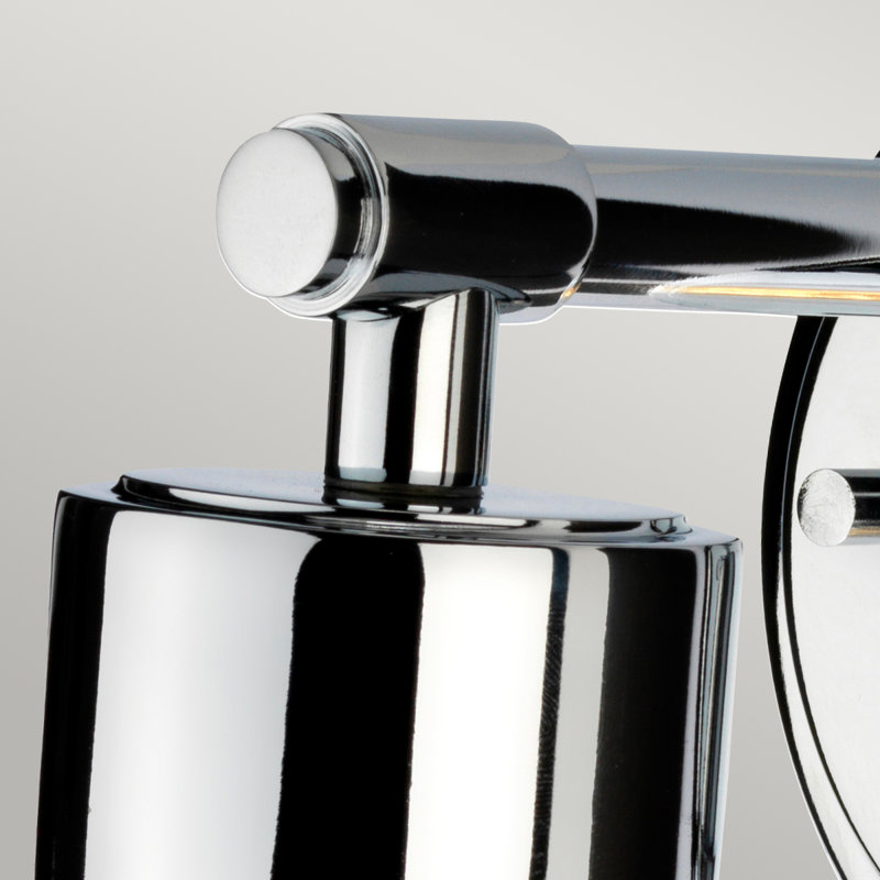 Morvah Bath Sconce, Polished Chrome