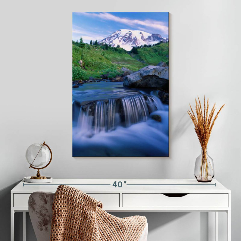 Alvord Mount Rainier Scene, 30" H x 20" W