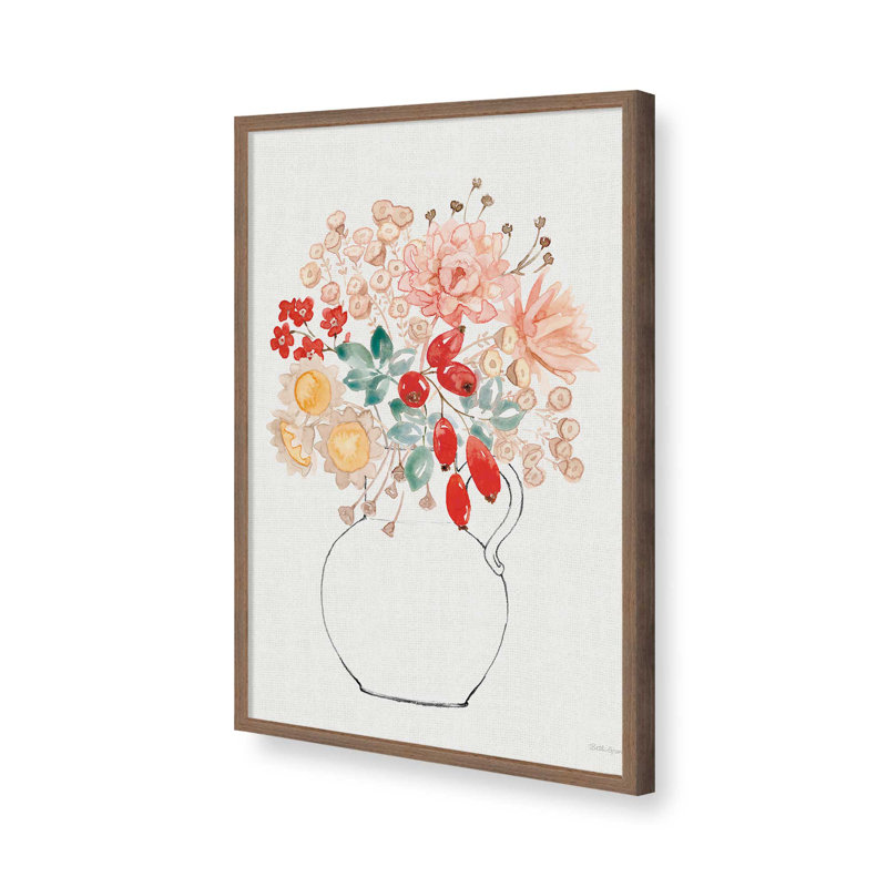 «Festive Season X» par Beth Grove, reproduction d'art, Brun, H 32 po x l 24 po