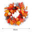 Faux Lighted Pine Polyester 55cm Wreath