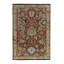 Caucasian Rug In Brown, Blue And Red Floral Pattern-1286025809