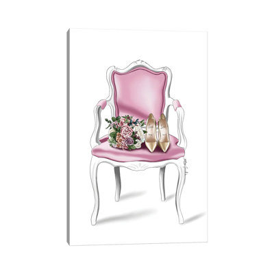 " Bridal Chair " by Elza Fouche Painting Print