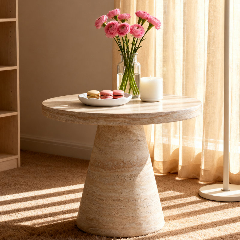 Round MGO Side Table
