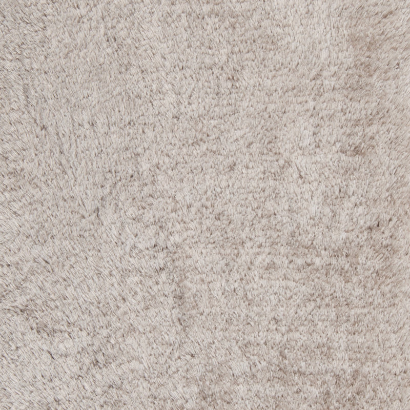 Tapis ivoire en polyester à poils longs Nicollet Authentic, Rectangle 7 pi 9 po x 10 pi 6 po