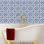 7 in. W x 7 in. L Fireplace Surround and Shower Peel and Stick Mosaic Tile
