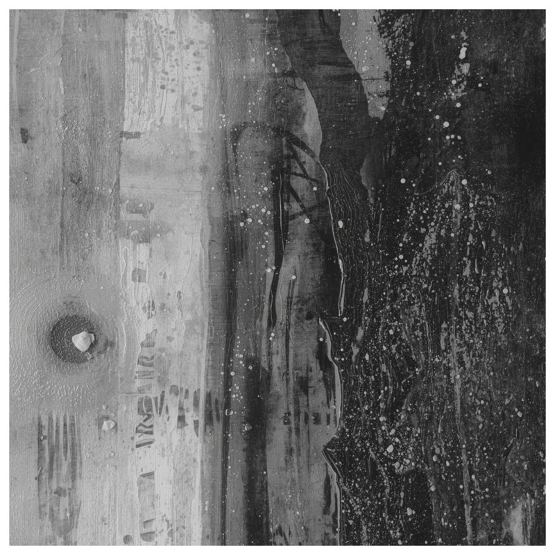 Coussins décoratifs monochromes à texture abstraite, 18 po x 18 po