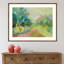 «Sunrise Forest» par Silvia Vassileva, reproduction d'art sur papier encadrée-870610786-870610796
