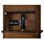 Grandfather Clock with Adjustable Chime Golden Brown