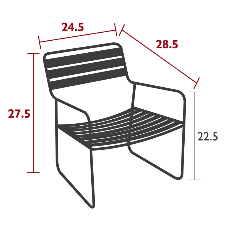 Surprising Outdoor Teak Dining Armchair, Acapulco Blue