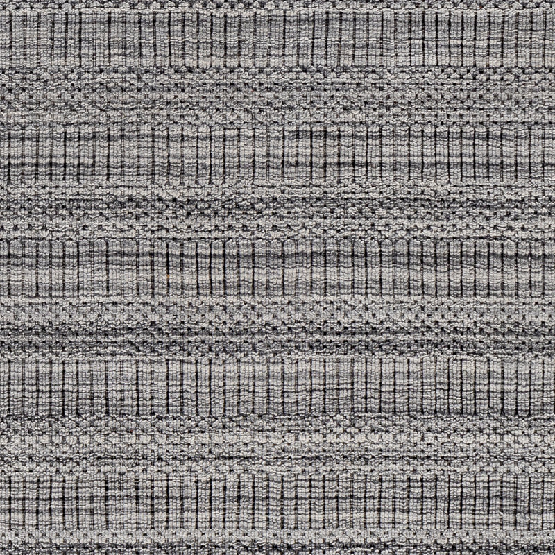 Area Rug in Gray, Rectangle 6' x 9'
