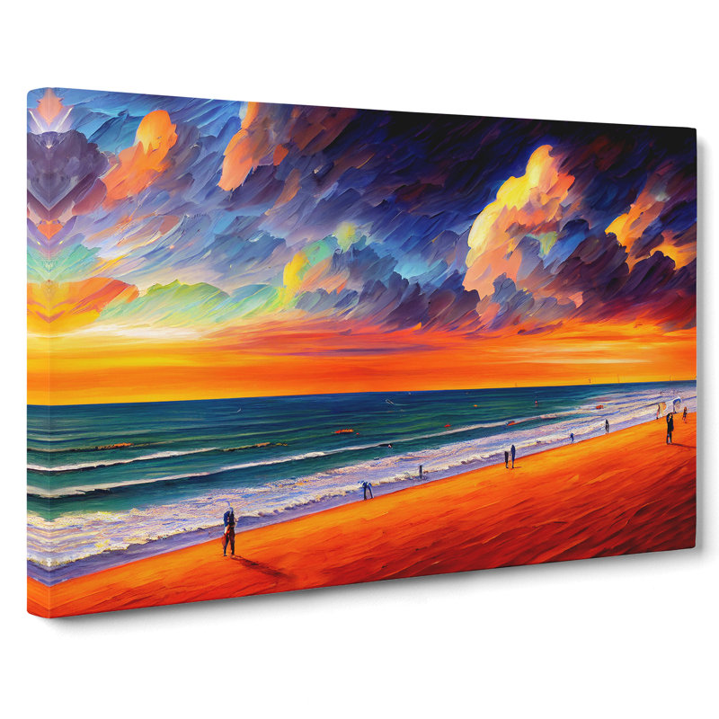 XXX-H1022-WF-1321X Beautiful Beach Vol.5 - Wrapped Canvas Print, 40cm H x 60cm W x 3cm D