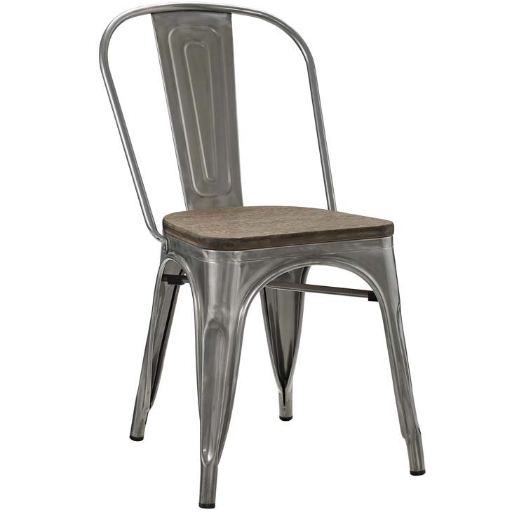 Chaise d'appoint Modway Promenade, Métal industriel