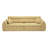 Chenille Striped Compression Sofa with 2 pillows-377285032