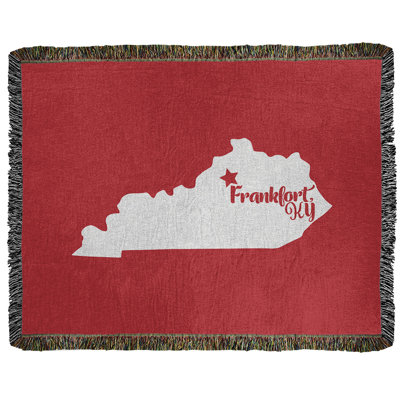 Jeté en coton tissé frankfort kentucky