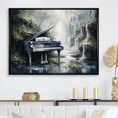 " Piano Keyboard Cascade "