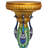 33'' Tall Great Ruler Peacock End Table