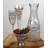 Pewter Vine 33oz. Glass Beverage Dispenser