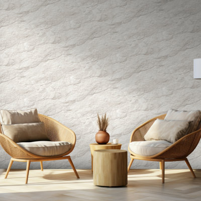 Stone Serenity Luxurious Wallpaper