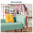 Batya Mid-Century Modern Loveseat with Movable Side Table & Comfortable Foam Seating-508609777