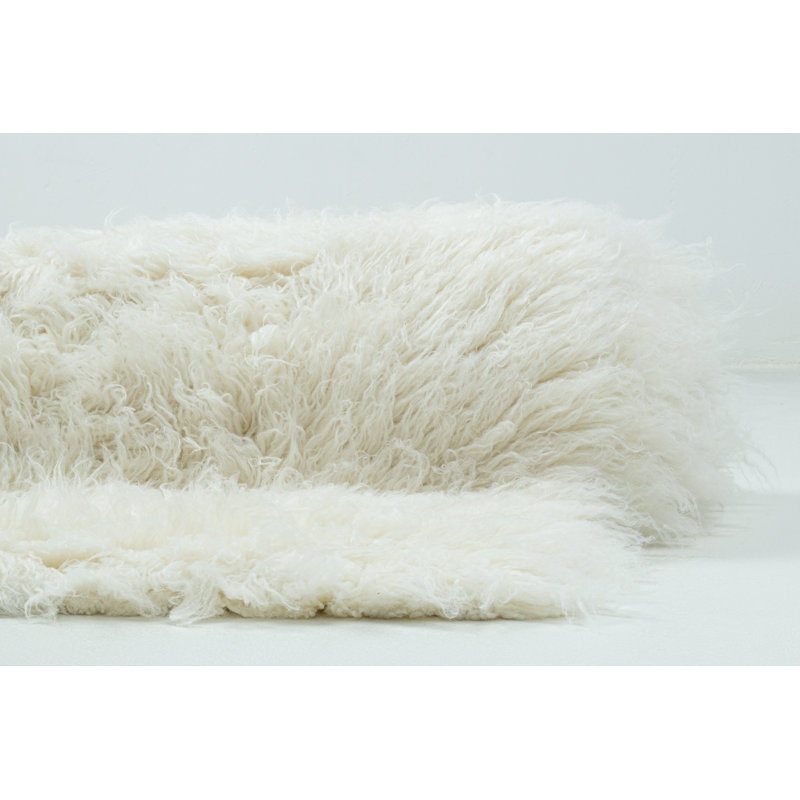 Syrna Hand Woven Wool Beige Indoor Rug, Rectangle 250 x 350cm