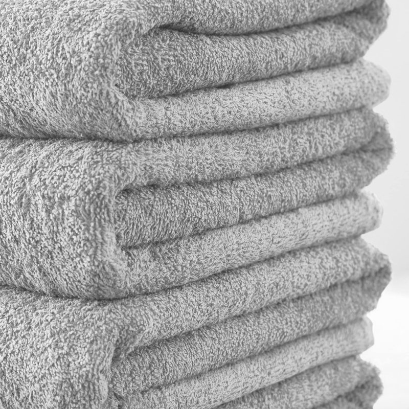 Jacie Bath Towel, Silver