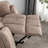 Chiraag Upholstered Heated Massage Chair-511845494
