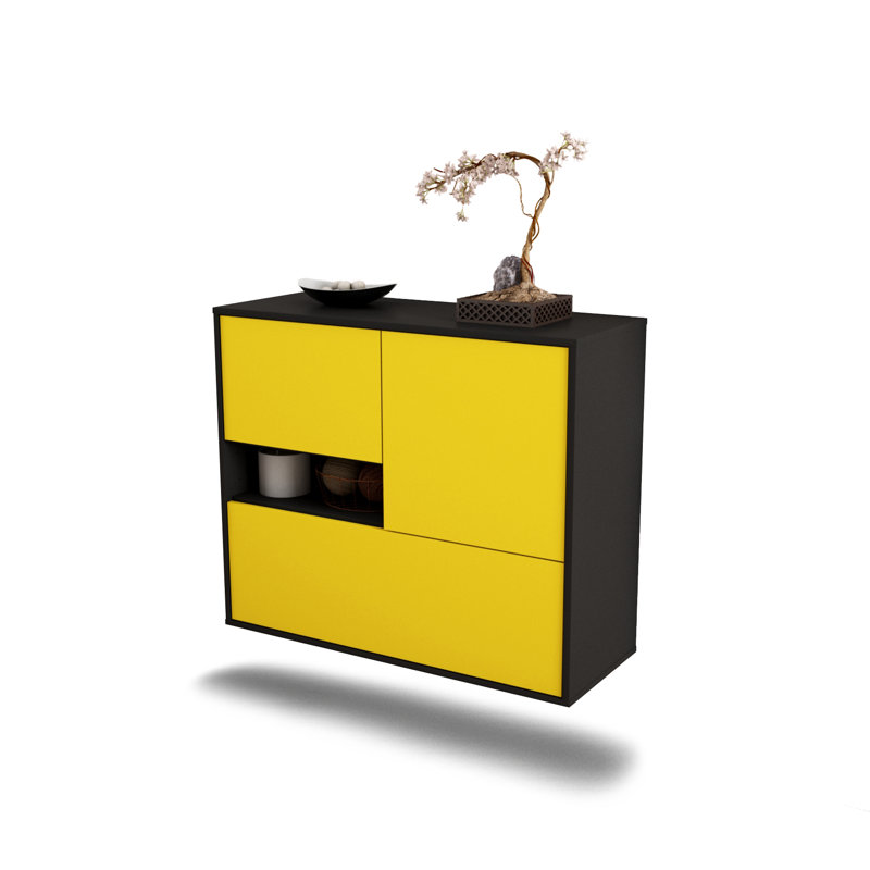 Rubenstein 92cm Sideboard, Yellow