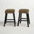Kara Counter Stool with Solid Wood Frame