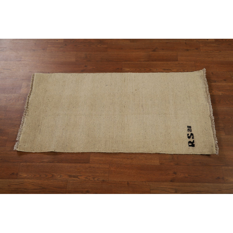 Wool Gabbeh Modern Accent Rug 2x3
