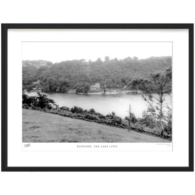 Rudyard, The Lake C1955 - Single Picture Frame Print, 60cm H x 80cm W x 2.3cm D