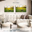 «Golf Ball Strike», 3 pièces sur toile-98563128