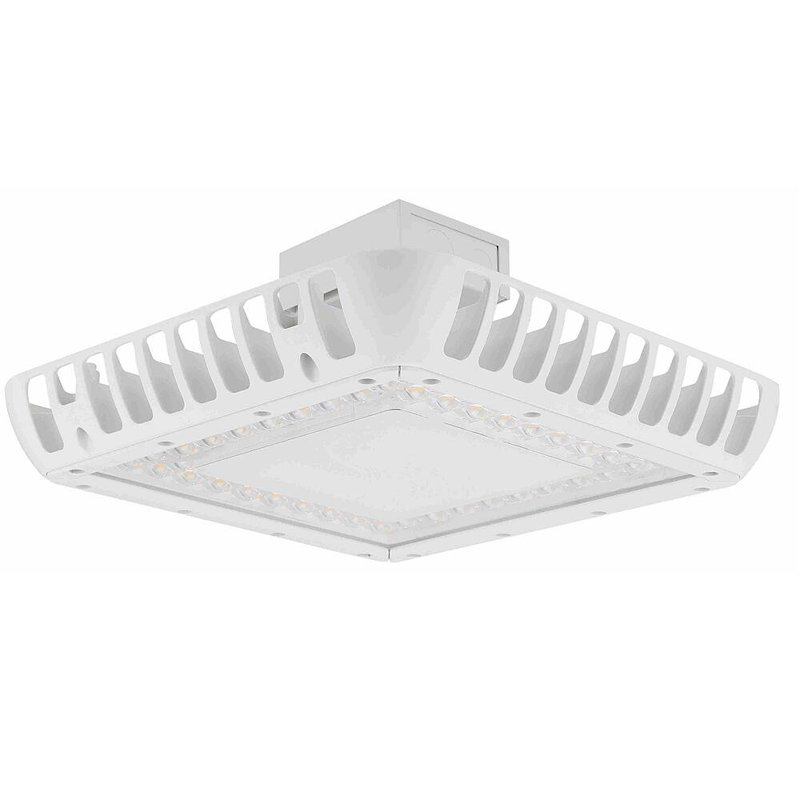 Luminaire plafonnier encastré blanc à DEL 100W / 80W / 60W / 40W 5000K 120-277V
