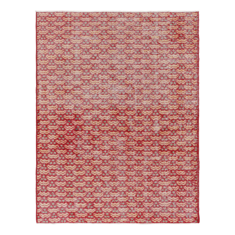 One-of-a-Kind 7’1”x9’4” Hand Knotted Area Rug