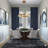 Transitional Gold LED Halo Chandelier-23151751-34053658