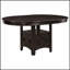Table de salle à manger à rallonge ovale à rallonge espresso Illkirch, parfaite pour les expériences de repas polyvalentes et élégantes dans les maisons modernes et traditionnelles.-186587722-186587721-186587724