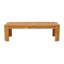 Ensemble canapé deux places et table basse extérieure Avanti en bois d'acacia massif moderne pour 2 personnes avec coussins moelleux