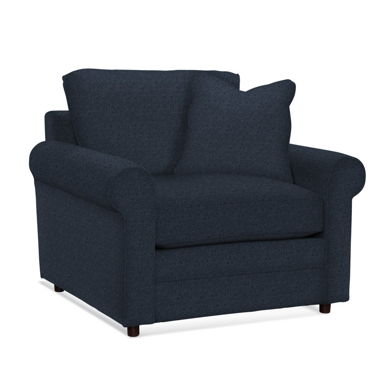 Edgeworth Chair, Navy Crypton Performance; 0822-61